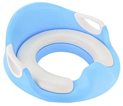 Toiletbril voor kinderen met zacht kussen en spatbescherming – Potjestrainer voor jongens en meisjes van 1-8 jaar