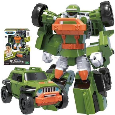 Mini Tobot Voiture de Transformation en Robot Jouets Corée Dessin Animé Frères Anime Avion de Déformation Voiture Camion de Pompiers Jouets