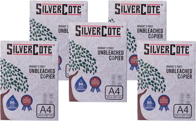 Silvercote No.1 Klassiek Wit A4 Papier 80 g/m² - Gerecycled Printer & Kopieerpapier | Milieuvriendelijk, Voor Thuis, Kantoor & School met Kajal Sticker
