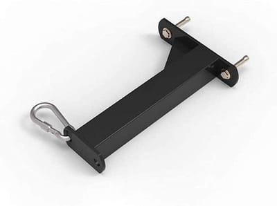 Bokszak Muurbeugel - Indoor Gym Rack - Fitness Training - Stabiele Triangel Structuur - 30cm - Zwart