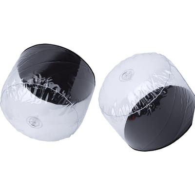 2 STUKS Opblaasbare Hoedenrek PVC Pet Vormer Hoeden Displayrek voor Standaard Baseballpetten Vrachtwagenpetten black