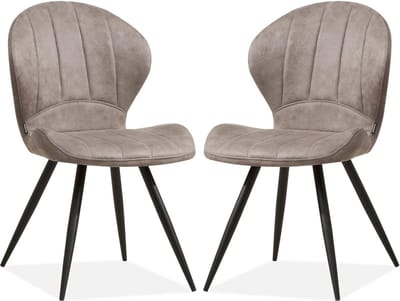 Eetkamerstoel Magic - Pebble (set van 2 stuks)
