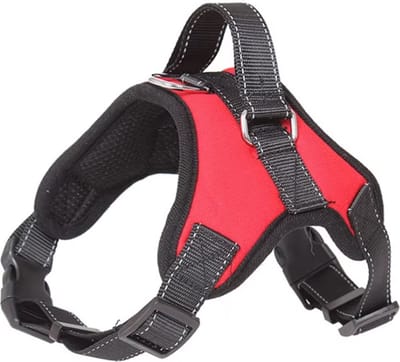 "Small" Zadel Hondentuig Reflecterend Verstelbaar Harnas Zonder Treklooptraining Small Grote Honden Borstband Product
