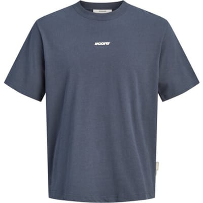 Jack & Jones Jcoclub back script tee ss crew neck sn navy