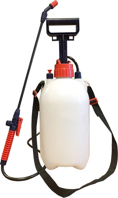White-label Drukspuit - Onkruidverwijderaars - Onkruidverdelger - Zwart Wit en Rood