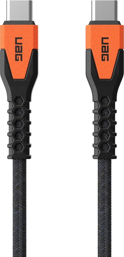 UAG Kevlar® Core USB-C naar USB-C Kabel 60W Power Delivery 1.5M Oranje
