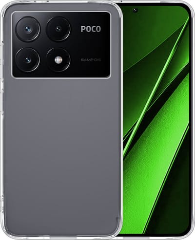 Hoesje Geschikt voor Xiaomi Poco X6 Pro 5G - Sterk & Shockproof - Hoes Cover - Siliconen Case - Transparant