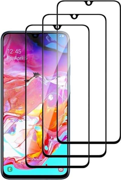 Volledige dekking Screenprotector Glas - Tempered Glass Screen Protector Geschikt voor: Samsung Galaxy A70 / A70S - 3x
