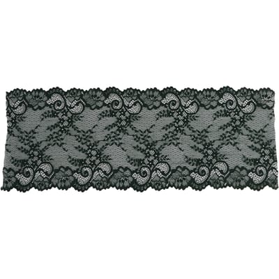 Kant Lint 18cm Breed Unieke Stijl Zacht Verdikt Kledingaccessoires voor Decoreren Kleding Broeken Blackish Green