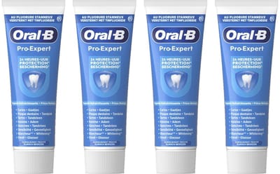 Oral-B Tandpasta Pro-Expert Intense Reiniging - 4 x 75 ml