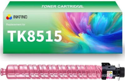 INKFIND TK-8515 Magenta tonercartridge compatibel met Kyocera TK8515 TK-8515 Magenta geschikt voor Kyocera TASKalfa 5052ci/6052ci - 1-pack Magenta