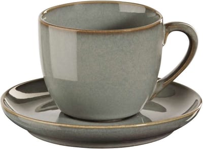 ASA Selection Espresso kop en Schotel Saisons Eucalyptus 90 ml