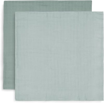 Hydrofiele Doeken XXL Mintgroen 2-Pack - 115x115 cm