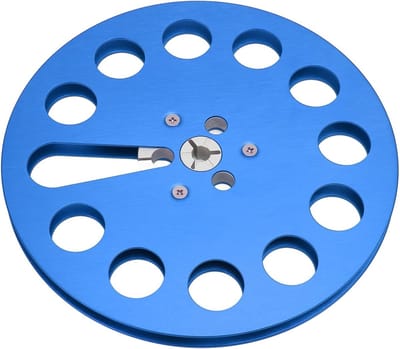 Lege 1/4 7 Inch Tape Reel voor Open Reel Audio-opnames, Universele Geluidsband met 11 Gaten, Ideaal voor Tape Recorders en Geluidsstudio's