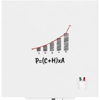 Rocada Skin Whiteboard 120x120 cm - Wit