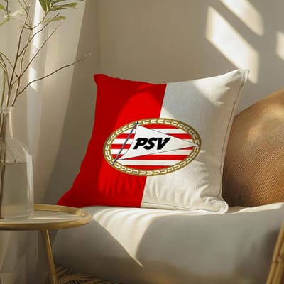 Psve-Eindhoven Kussensloop Kussensloop, Dubbelzijdig Bedrukt, Bankkussen, Slaapkamer Hoofdeinde Short plush 35*35(CM)-1Pcs