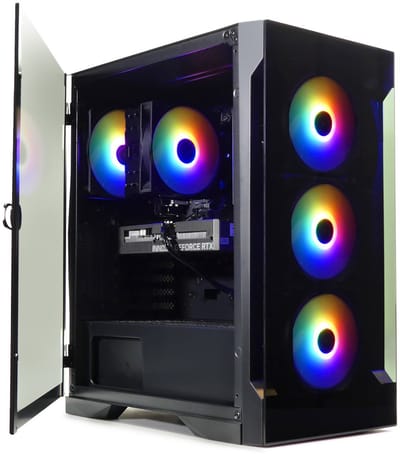 AMD Ryzen 7 7800X3D RGB DDR5 PRO Game PC / Computer|RTX 5090 32GB|32GB DDR5 RGB RAM|1TB M.0 SSD|MSI B840 Gaming Plus WIFI - WiFi 7|Bluetooth 5.4|LAN 2.5Gbps|ELITE E2