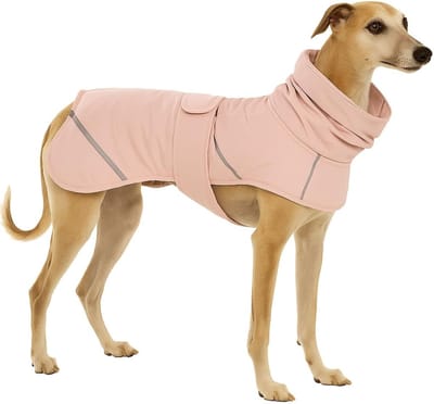 Hondenjas – Flamingo Cujo – honden jas – hondenjasjes winter – hondenjas waterdicht – 50 cm – A:50cm B:58cm C:58-67cm – roze