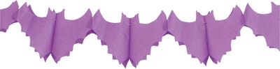 Fiestas Halloween/horror thema feestslinger - vleermuis - papier - 300 cm - griezelige vleermuis versiering