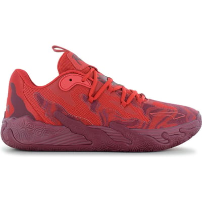 PUMA Unisex Mb.03 Lo Team Team Regal Red-for All Time Red Taglia: 43 | Scarpe da Allenamento Outlet | Unisex | Rosso