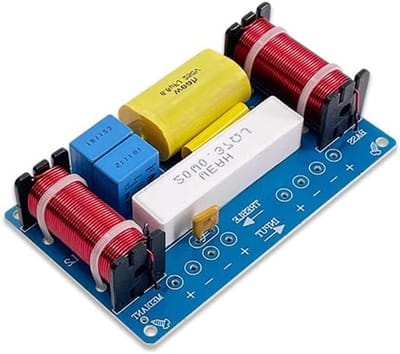 Drieweg Luidspreker Verdeler - Audio Crossover Module - Muziek Kwaliteit Verbeteren - Hoog Midden Laag Geluid - 2 stuks
