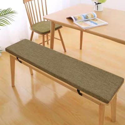 Zitkussen voor buiten en binnen - Wasbaar en antislip - 140 x 40 x 3 cm