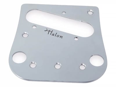 Halon BC-32-2 Bigsby Conversieplaat voor TE Gitaar – Standaard Cut, Chroom Hoogglans