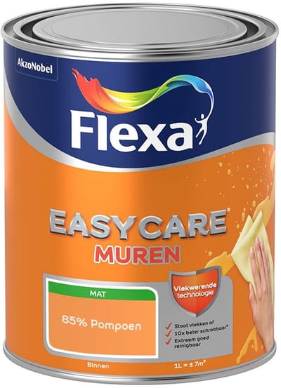 Flexa - Easycare Muren - 85% Pompoen - Mengverf - 1 L