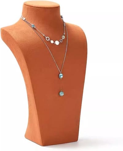 Sieradenhouder Display - Kettinghouder Buste - Sieraden Presenteren - 3D Vrijstaand Ontwerp - 1 Stuk - Niet gespecificeerd