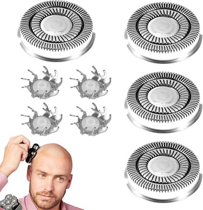 Scheermesjes Vervanging - Reservemesjes Scheerapparaat - Glad Scheren - Universele Pasvorm - 8 Stuks - Zilver