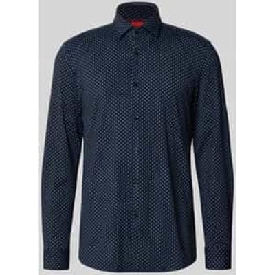 slim fit zakelijk overhemd met kentkraag model 'KENNO'