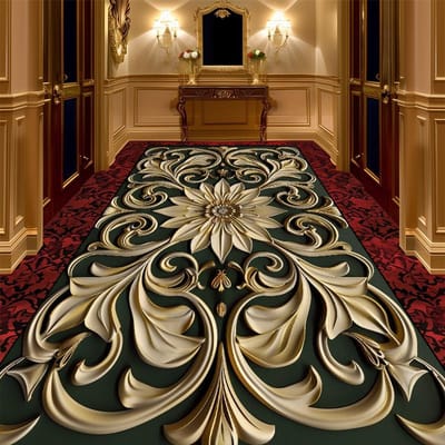 Luxe Europese Stijl Woonkamer Tapijt Groot Formaat Vergaderruimte Prachtige Kleden Kamerdecoratie Huis Vloermatten Aanpasbare Alfombra 100*160cm