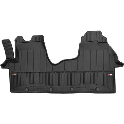 FROGUM 3D Gummimatte Einteilig – Passend für Renault Trafic III ab Baujahr 2014 – Hohe 6 cm Kanten – TPE – Geruchlos & Schwarz