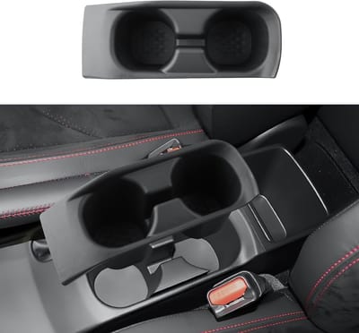Bekerhouder voor auto, middenconsole, antislip en schokbestendig, geschikt voor Toyota GR Yaris 2024-2025, set van 2, duurzaam TPE-rubber, auto-accessoires