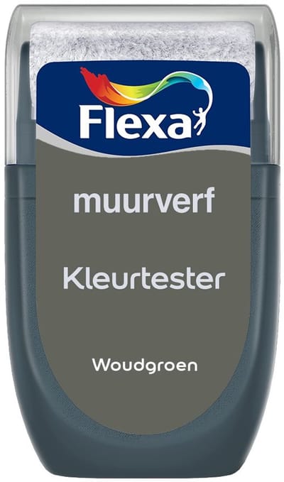 Flexa - Kleurtester Muurverf - Woudgroen - 30 ML - Mengverf - 0.03L