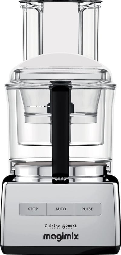 Magimix CS 5200 XL Premium Foodprocessor - Keukenmachine met Sapcentrifuge - Glimmend Chroom