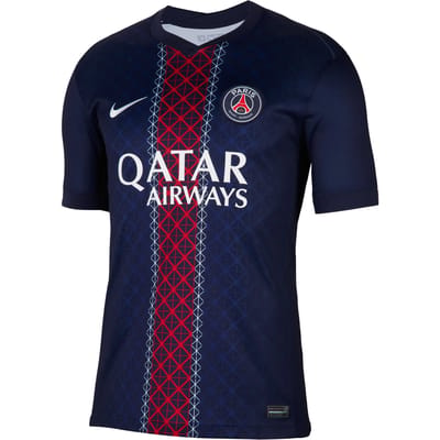 Nike Paris Saint-Germain 2025/26 Stadion Thuisshirt Heren Nike Dri-FIT Voetbal Replica Shirt HJ4593-411 M blue