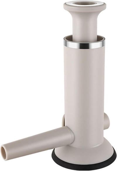Worstenvuller - Vleesvuller - Zelf Worsten Maken - Verticale Handmatige Vuller - 2 kg Capaciteit - Zilver