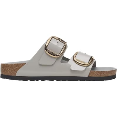 Birkenstock Arizona Big Buckle Narrow Slippers Lichtgrijs 1029391