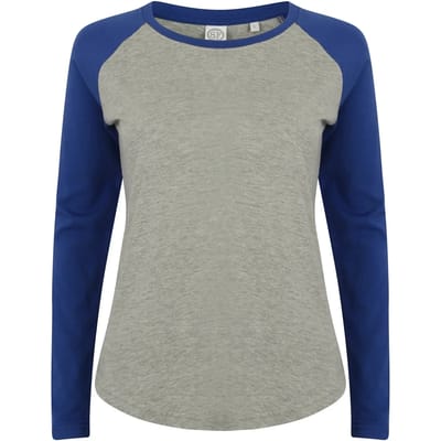 Dames-T-shirt met lange mouwen SF Clothing Baseball