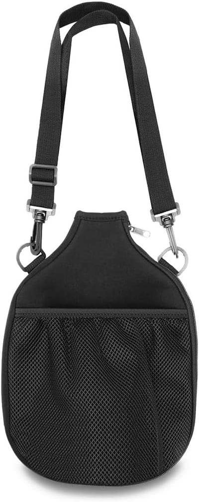 Pickleball Padel Cover met Schouderband en Mesh Opbergtas
