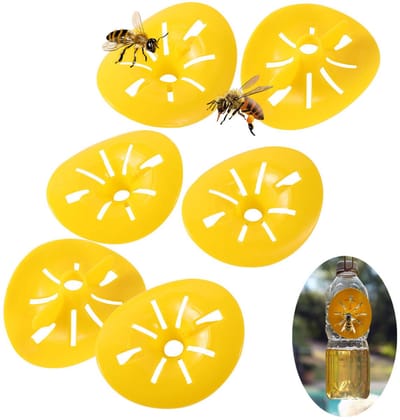 Wespenval effectief - 6 stuks - Wespenvangers voor Buiten - wespenvallen - hoornaar val - Zelfgemaakte wespenval - Selectieve Hoornaarval - Fruitvliegjes Vanger - Bijenval - insectenbestrijding - Herbruikbaar - Eenvoudige Montage - Wespen Verjager