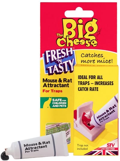 The Big Cheese - Fresh 'N Tasty - Knaagdierbestrijding - Lokstof voor muizen en ratten - 26g