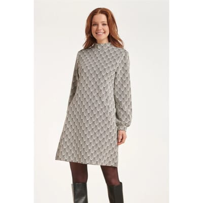 Smashed Lemon 24561 korte jurk met grafische print |