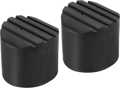 Ladder Antislip Voeten - Rubber Steunen - Ladder Stabiliteit - Universele Pasvorm - 80 mm Doorsnee - Zwart
