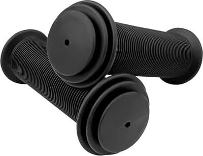 Fietsgrepen Ergonomisch - Stuurgrepen Fietshandgrepen - Comfortabel Fietsen - Antislip Grip - 22 mm Diameter - Zwart