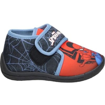 Spiderman Jongens Pantoffel Zwart/grijs | Maat: 25