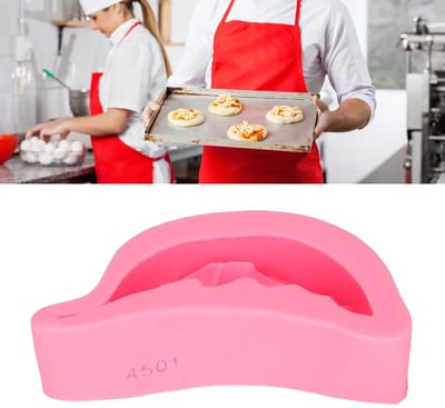 Dailygoods- Siliconen Mal - Reliëf - Temperatuurbestendig - Bakvormen - Roze - Voor DIY Cake Decoratie - Bakvorm