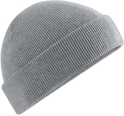 Organic Cotton Fisherman Beanie - Ash - One Size