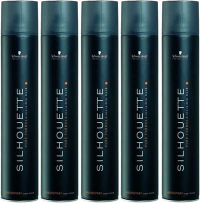 10x Schwarzkopf Silhouette Super Hold Spray 300ml